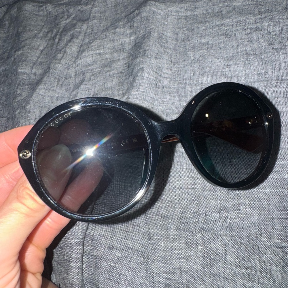 Gucci Black & Tortoise Shell Round Sunglasses  - MAKE OFFER